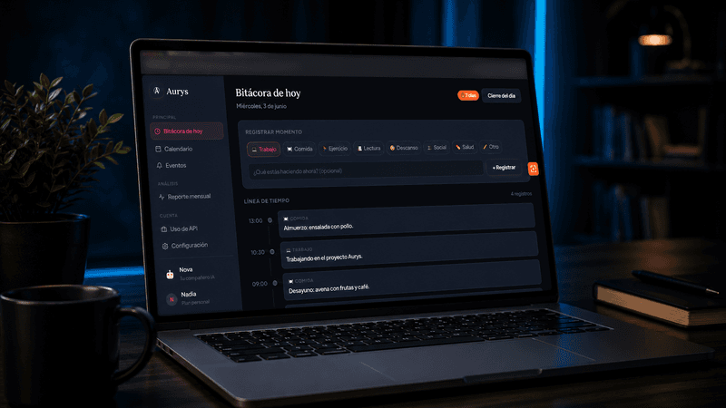 Aurys — App de bienestar con IA